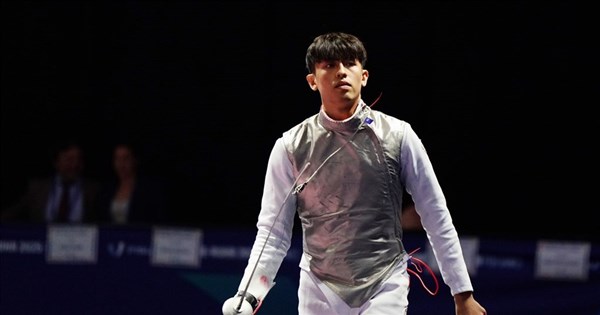 Chen Chih-chieh wins men’s fencing title at Singapore tourney