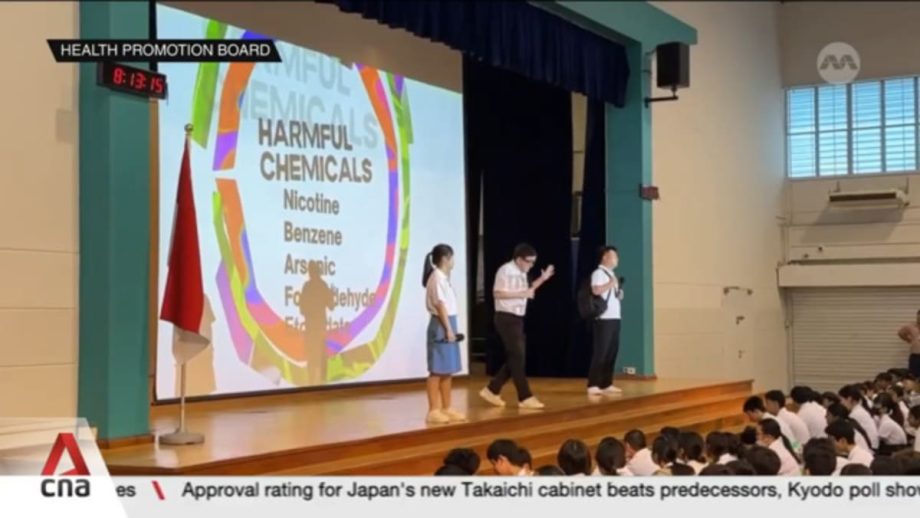 Singapore students learn about vaping harms and addiction through science lessons