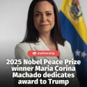 @mothershipsg Venezuelan opposition leader Maria Corina Machado, 58, has been in…