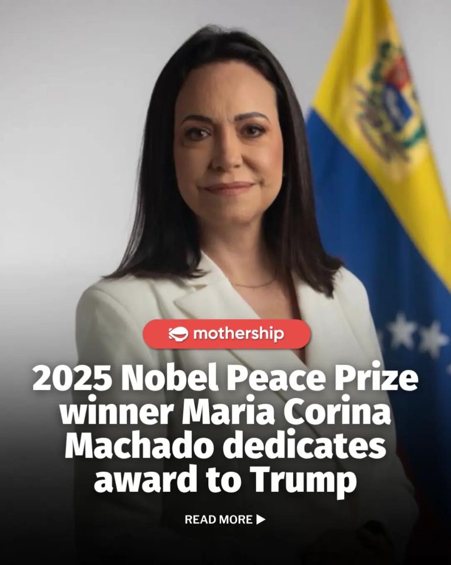 @mothershipsg Venezuelan opposition leader Maria Corina Machado, 58, has been in…