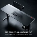 Secretlab’s new Magnus Evo gaming desk rethinks cable management and standing comfort