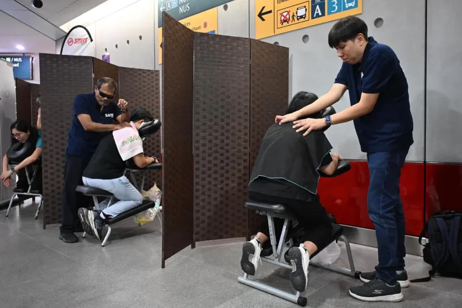 SMRT launches free reflexology at MRT stations