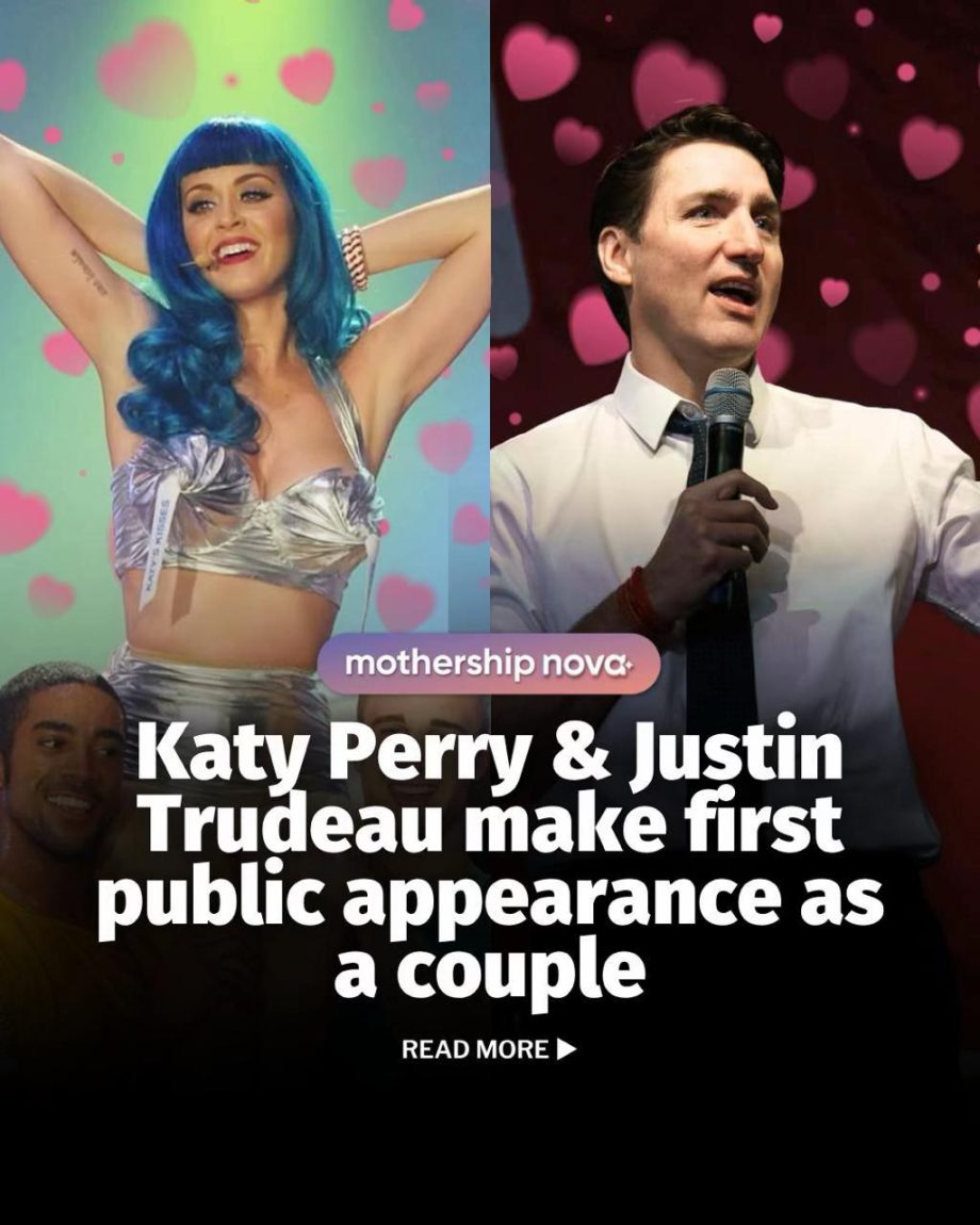 @mothershipsg she kissed an ex-PM, and she liked it  #katyperry #justintrudeau #…