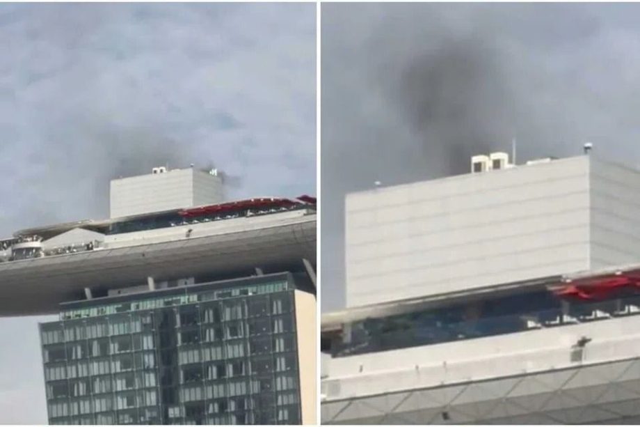 Fire breaks out at Singapore’s Marina Bay Sands; no injuries reported Fire breaks out at Singapore’s Marina Bay Sands; no injuries reported
