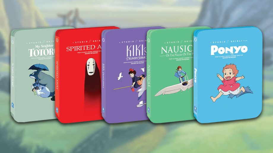Get Studio Ghibli Blu-Ray Steelbooks For  And DVDs For 