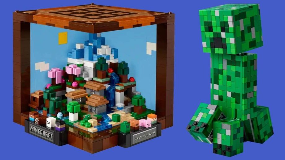 Lego Minecraft 15th Anniversary Diorama And Creeper Figure Get First Big Discounts
