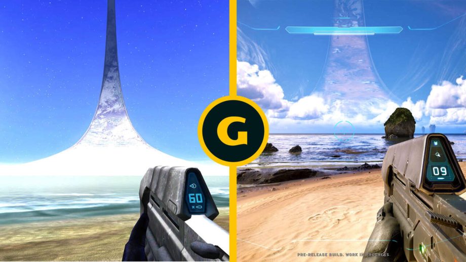 Halo: Campaign Evolved vs Halo Combat Evolved Side by Side Graphics Comparison Halo: Campaign Evolved vs Halo Combat Evolved Side by Side Graphics Comparison