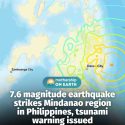 @mothershipsg On Oct. 10, a 7.6 magnitude earthquake struck Mindanao region in P…