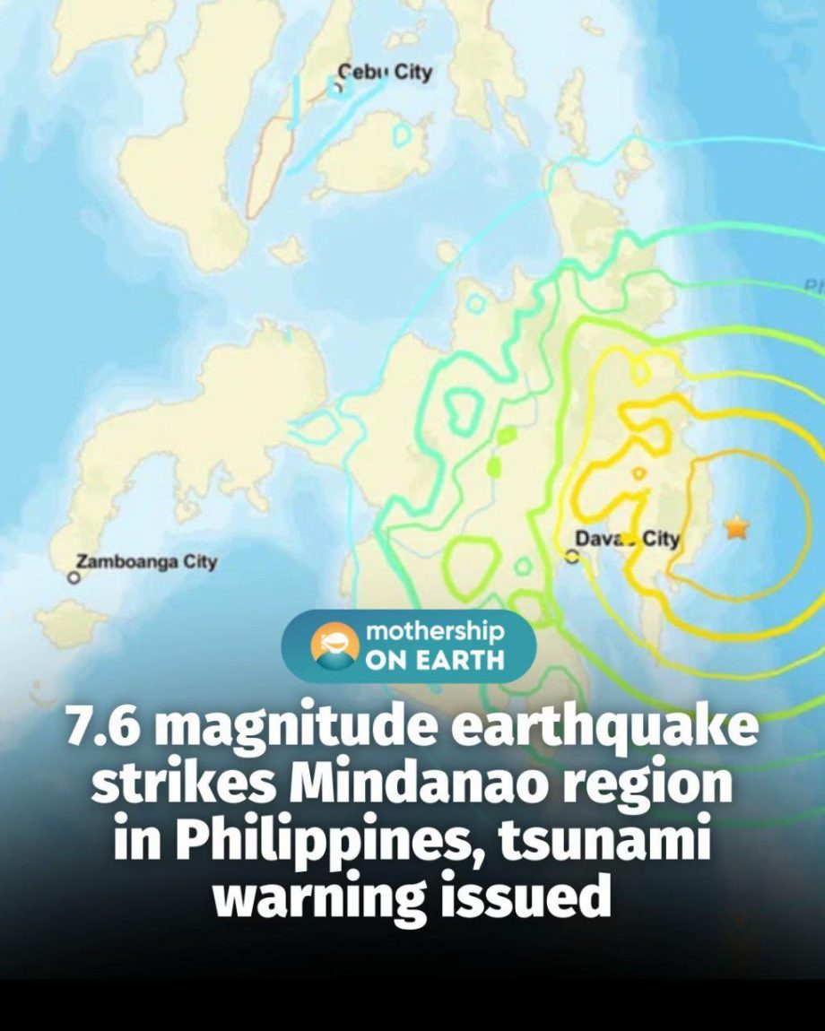 @mothershipsg On Oct. 10, a 7.6 magnitude earthquake struck Mindanao region in P…