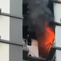 2 taken to hospital after kitchen fire at Jurong West HDB flat