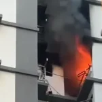 2 taken to hospital after kitchen fire at Jurong West HDB flat