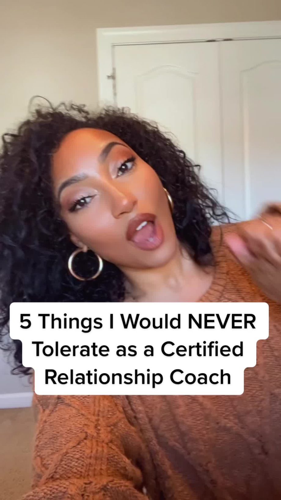 @itsasiaelaine 5 Things I would NEVER tolerate as a Certified Relationship Coach…