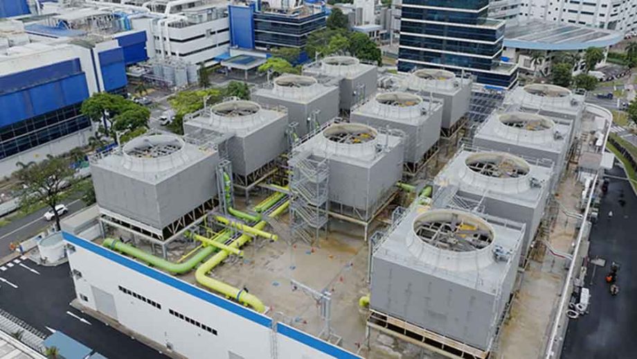 Singapore’s largest industrial district cooling system