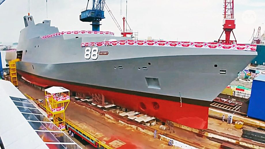Singapore Launches Its Biggest And Most Capable Warship Ever