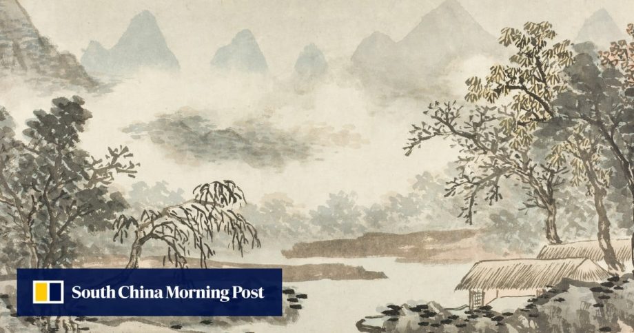 How Chinese landscape paintings reflect changing art styles through history