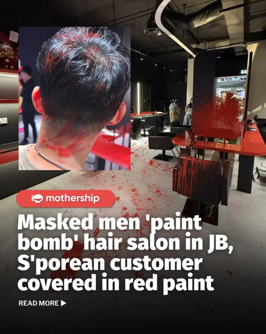 @mothershipsg Approximately five customers were present in the salon when the in…