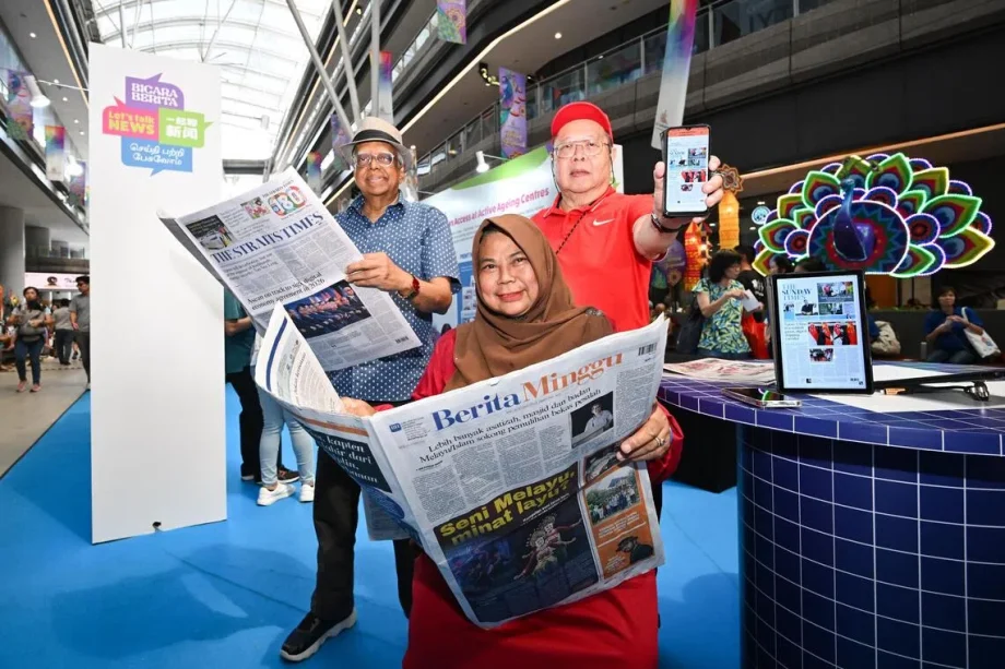 Seniors to get easier news access at 60 active ageing centres in new SPH Media, SPH Foundation initiative Seniors to get easier news access at 60 active ageing centres in new SPH Media, SPH Foundation initiative