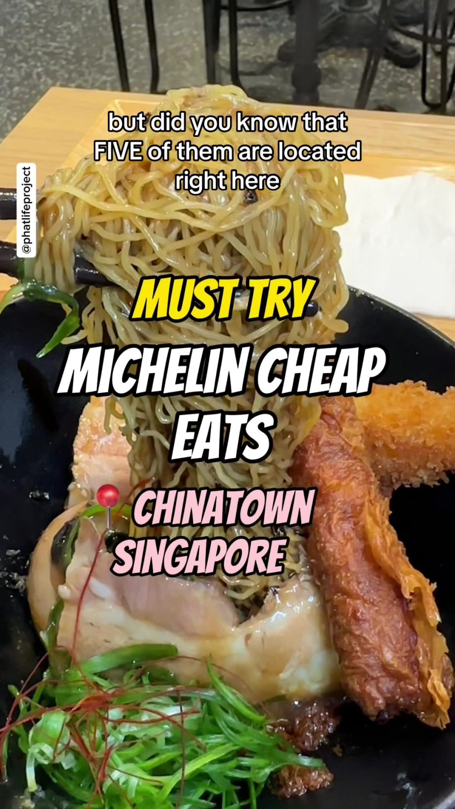 @phatlifeproject 5 MUST TRY MICHELIN CHEAP EATS CHINATOWN SINGAPORE 2023 If you …