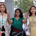 Singapore court acquits women for pro-Palestinian walk