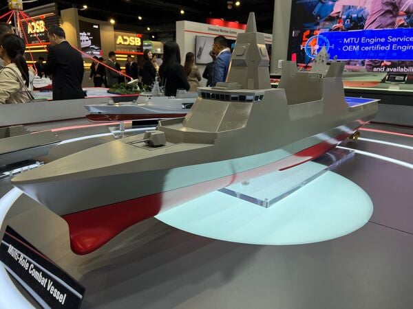 Singapore prepares to launch first multirole combat vessel
