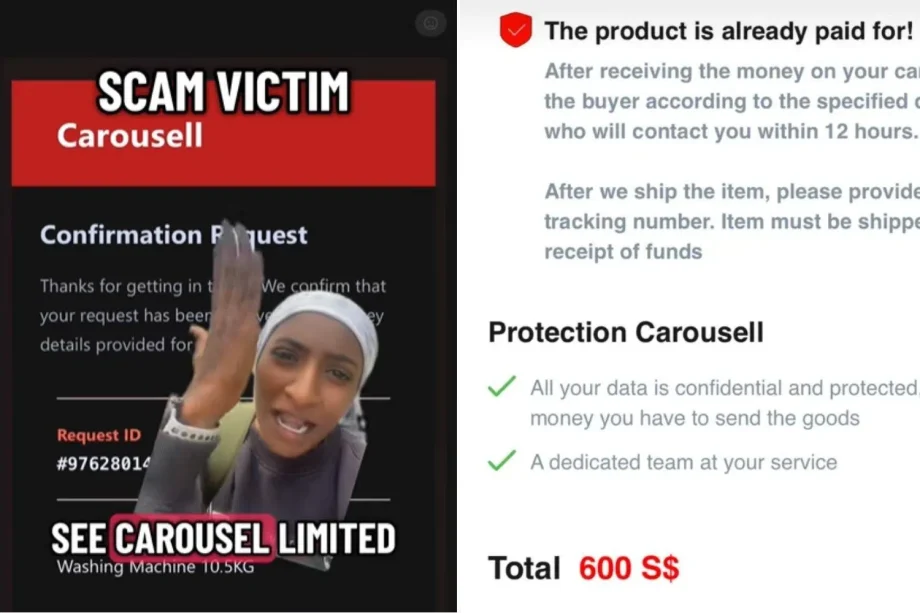 ‘It’s really hard to just get over it’: Woman left with  in account after ‘Carousell’ phishing scam opens up about her ordeal ‘It’s really hard to just get over it’: Woman left with  in account after ‘Carousell’ phishing scam opens up about her ordeal