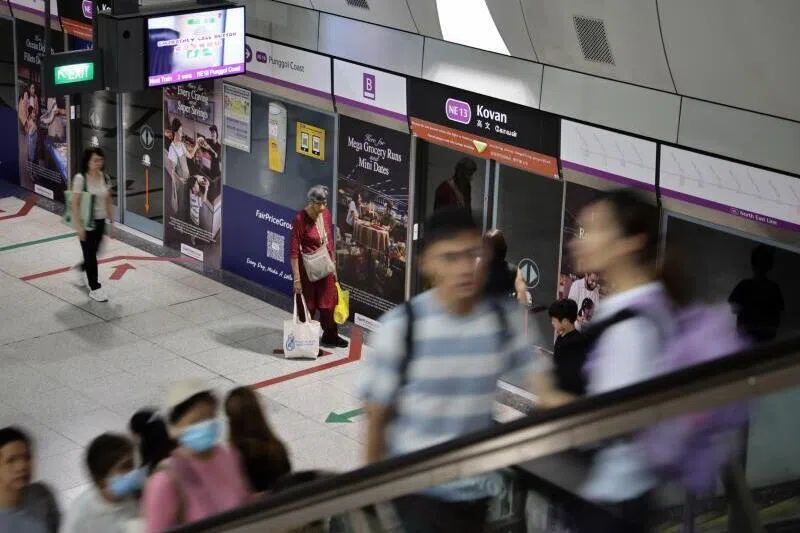 Passengers welcome free off-peak rail rides, but say more can be done to ease NEL congestion