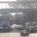 Motorcyclist dies after accident with SBS Transit bus on PIE