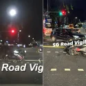 Motorcyclist helping with investigations after accident with car in Ang Mo Kio