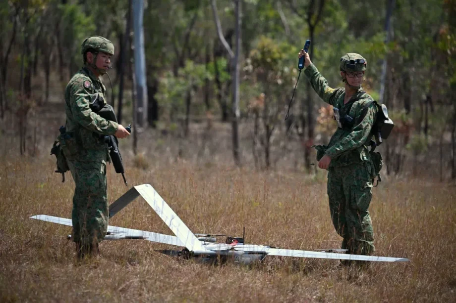 SAF trials drone technology and integration at Exercise Wallaby SAF trials drone technology and integration at Exercise Wallaby