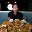 @zermattneo Took on the world’s BIGGEST plate of biryani solo!  You guys asked f…