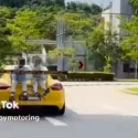 Police looking into Porsche that drove with two children sitting atop rear near Bukit Panjang