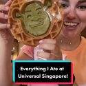 @karissaeats Cookie monster cookie! #fyp#foodie#singapore  …