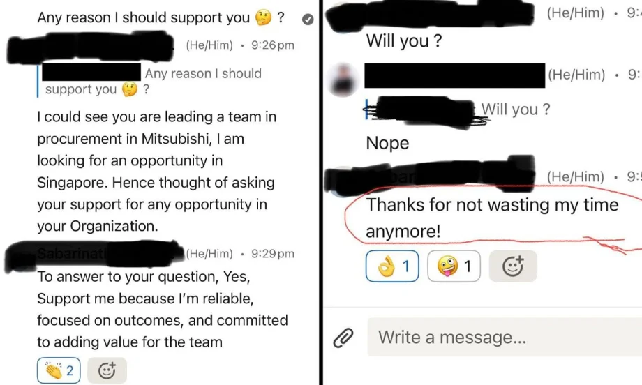 LinkedIn user calls out job seeker — but post backfires LinkedIn user calls out job seeker — but post backfires