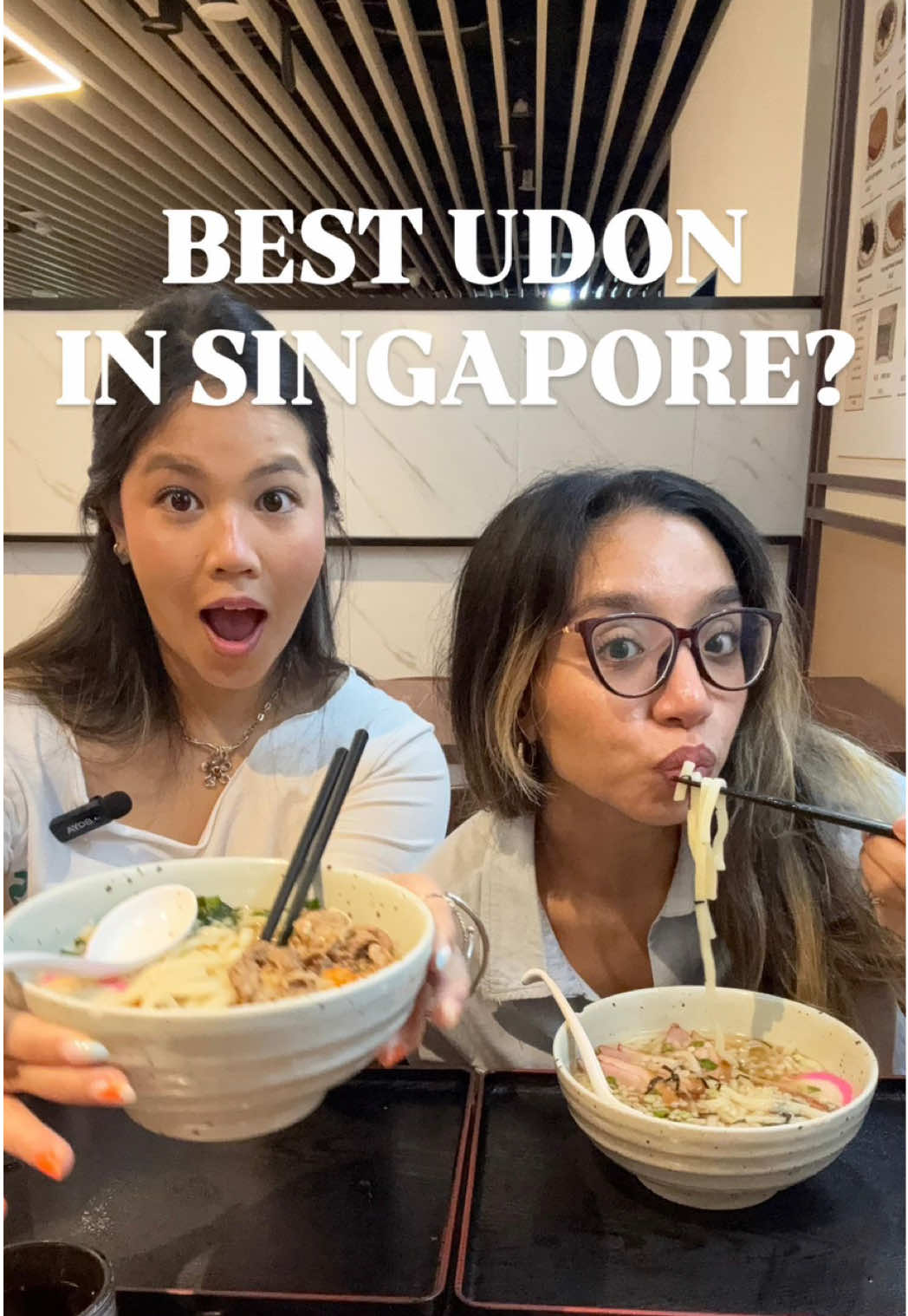 @twohungrygurls Don’t take your partner to Lau Pa Sat!!! Take them to FU-MEN, ha…