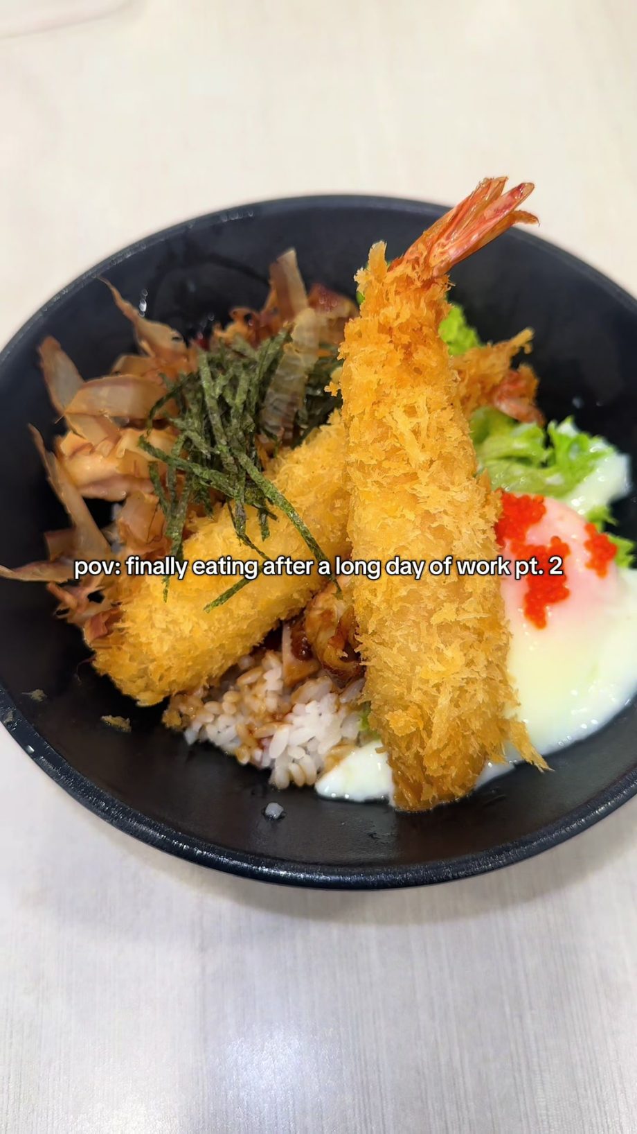 @chaisfood  Featuring Teriyaki Chicken with Fried Ebi Donburi  #tornadoeggcurryr…