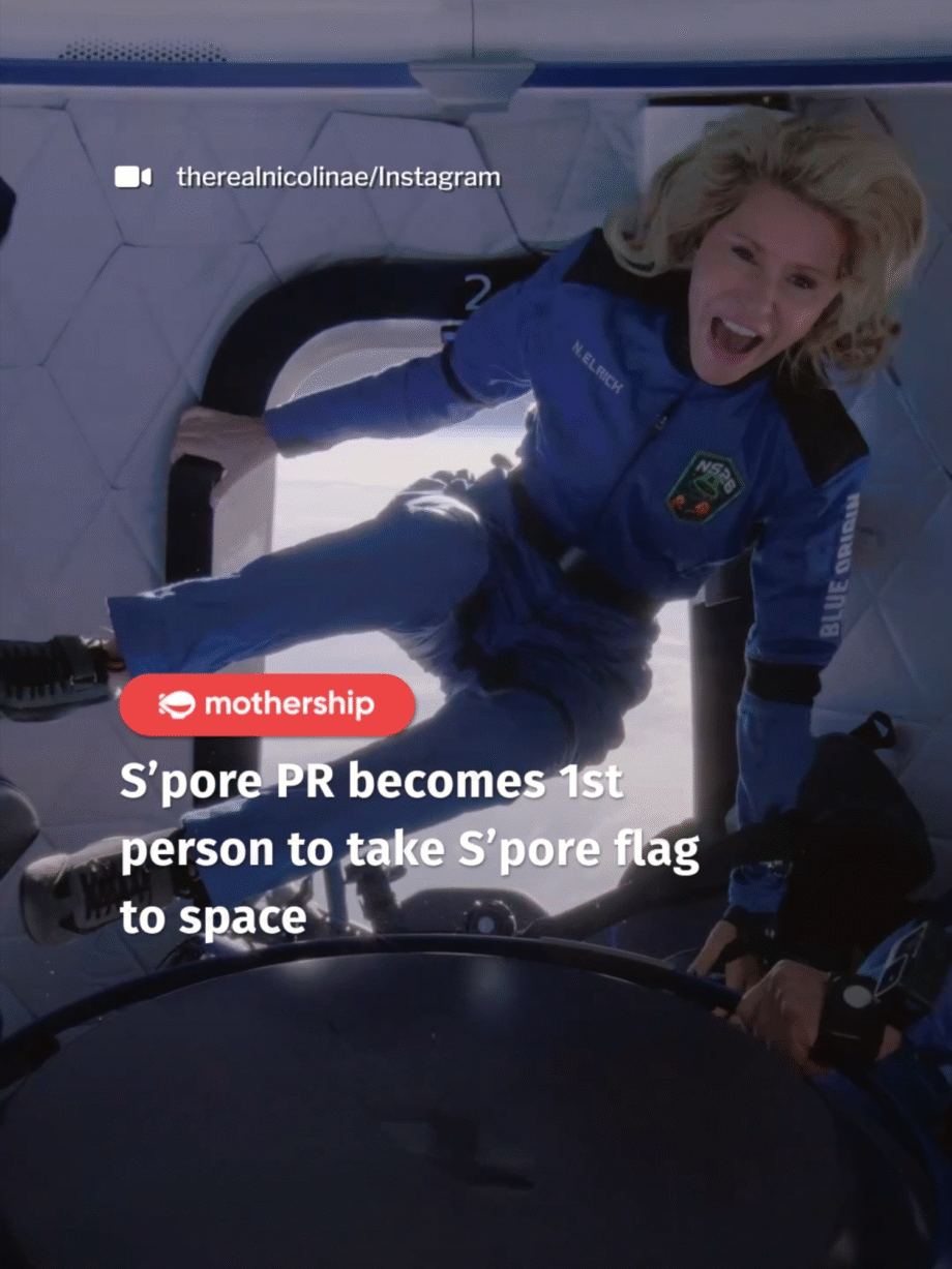 @mothershipsg flying the singapore flag higher  #sgnews #tiktoksg #space #fyp …