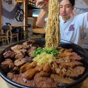 @zermattneo 10KG Wagyu Beef Ramen Challenge! This is fives times the regular 2KG…