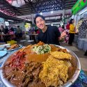 @zermattneo 8KG Nasi Jenganan (Rice over peanut gravy) goodness! This place at G…