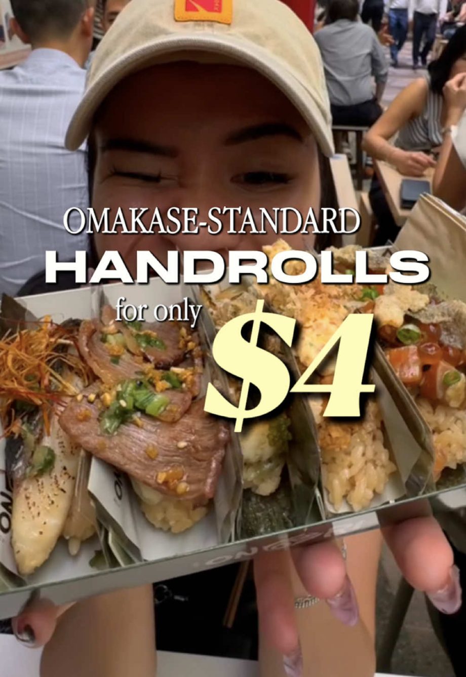 @onericeplease “Omakase-standard” is back! This time, it’s HANDROLLS!  We love a…
