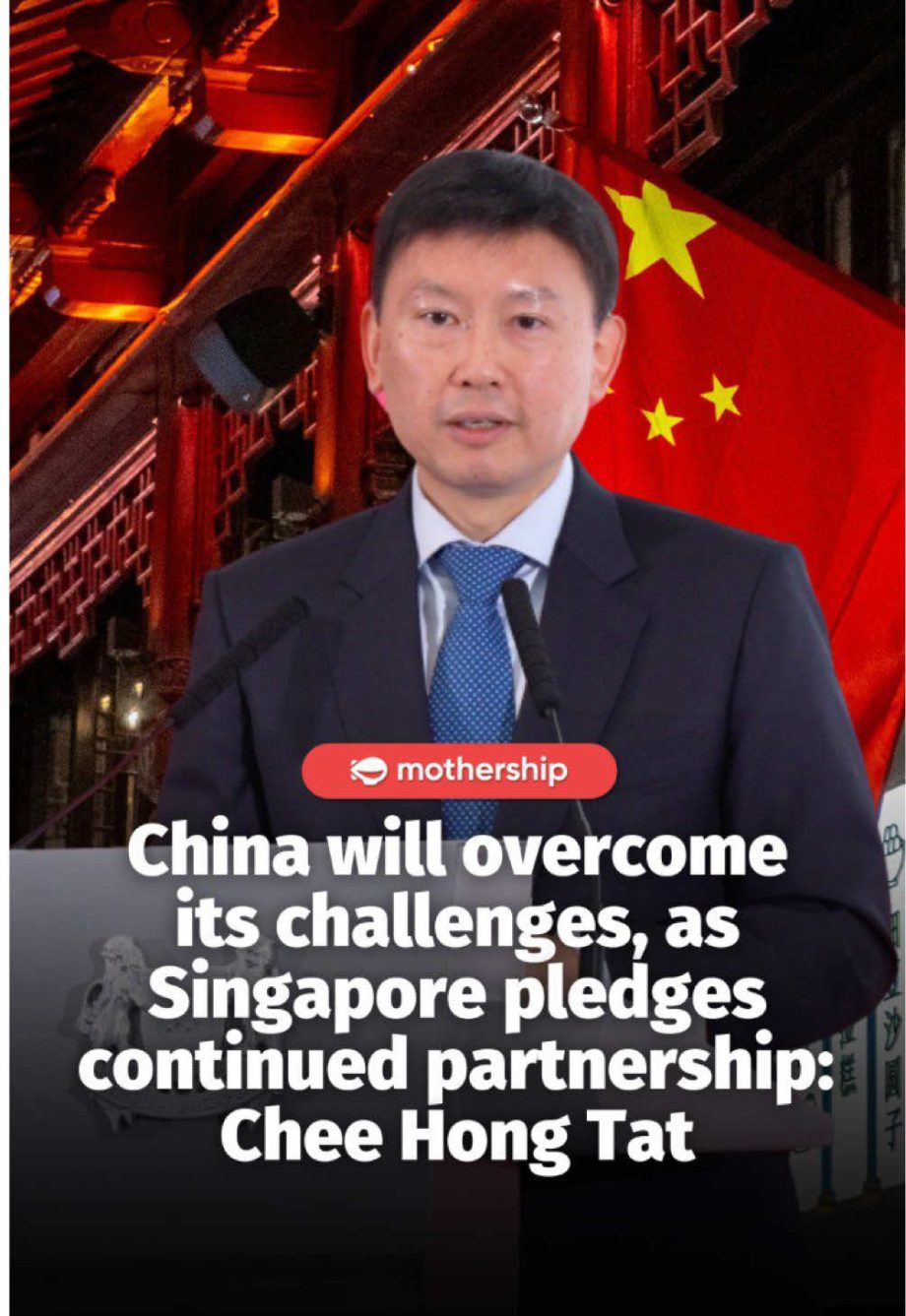 @mothershipsg Chee Hong Tat said that Singapore will continue working closely wi…