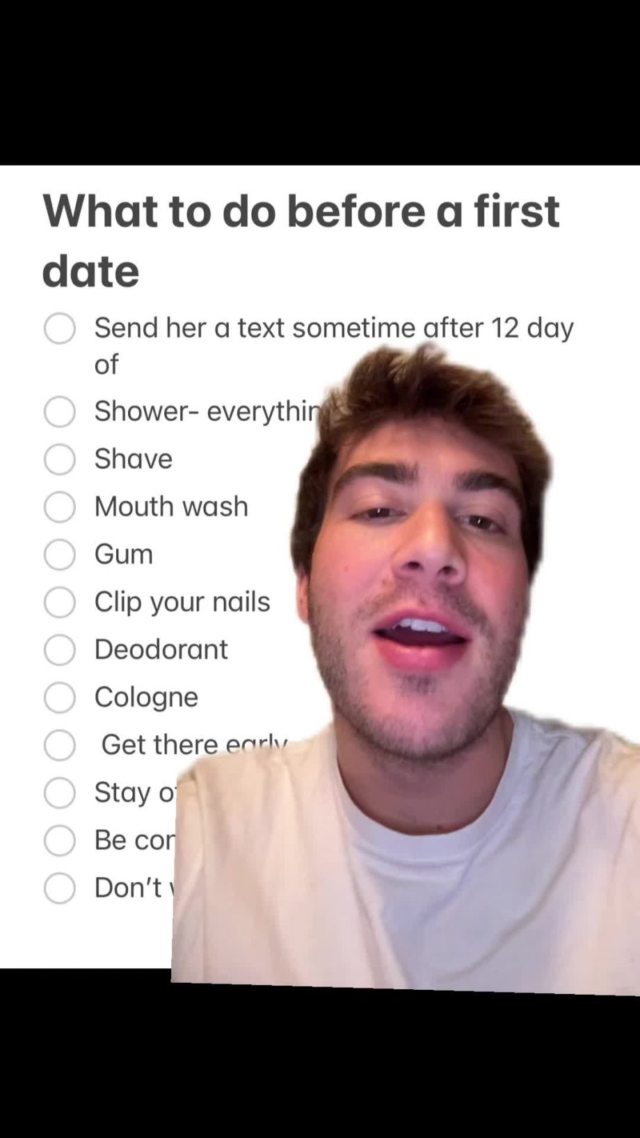 @theguyset First date checklist #firstdate #dating #datingtips #firstdateguide  …