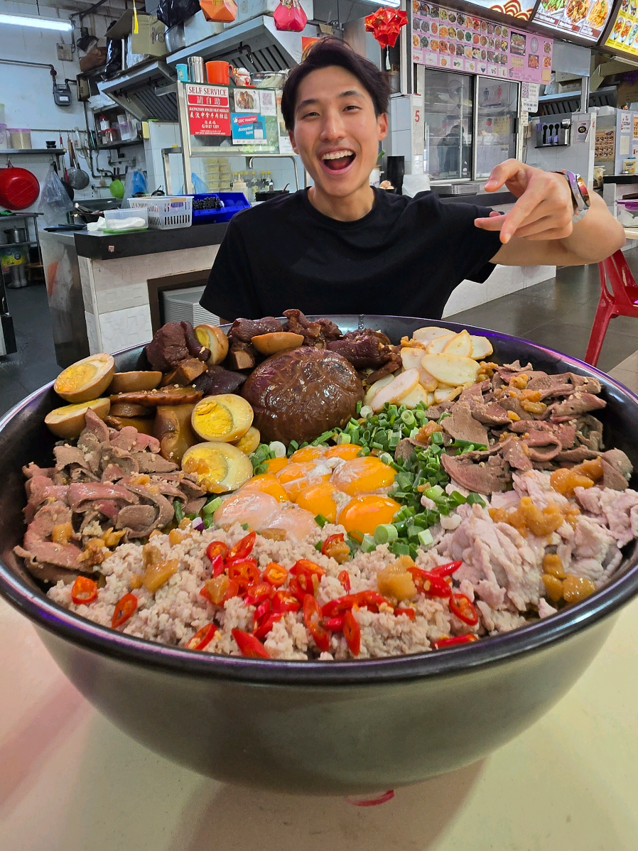 @zermattneo 8KG Bowl of Bak Chor Mee Challenge! Shoutout to the sweetest uncle &…