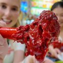 @blondieinchina so red. So delicious  …