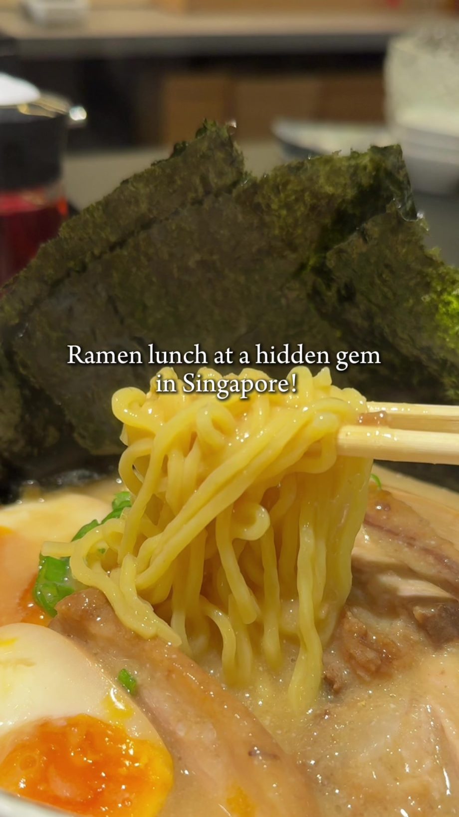 @fromjapan421 \Ramen lunch at the hidden in SG/ Ootori Club Produced(@ootori_clu…