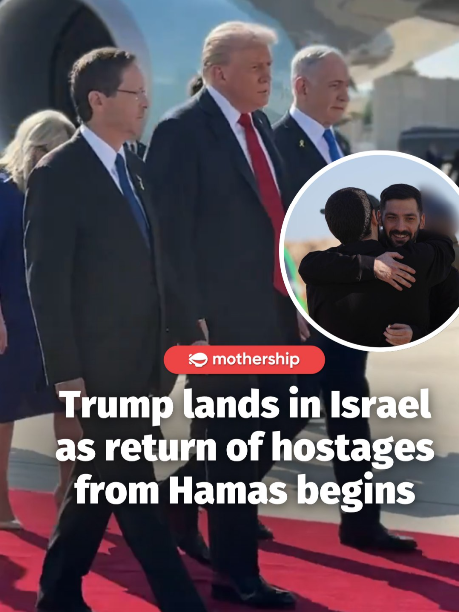@mothershipsg When asked if the ceasefire deal would hold, enroute to Israel, Tr…