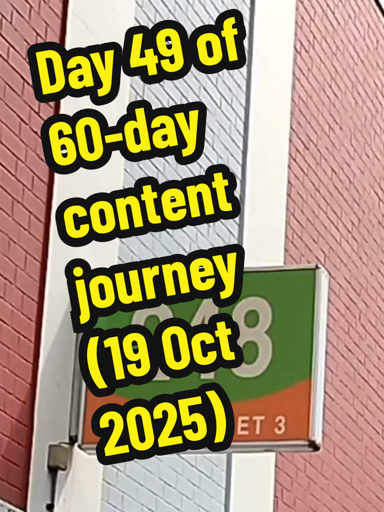 @88showersblessings Day 49 of 60-day content journey (19 Oct 2025) Save this bre…