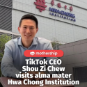 @mothershipsg In a TikTok video posted on Oct. 9, Shou Zi Chew revisited Hwa Cho…