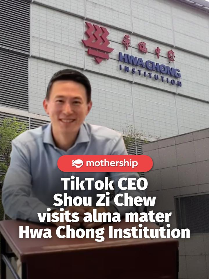 @mothershipsg In a TikTok video posted on Oct. 9, Shou Zi Chew revisited Hwa Cho…
