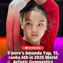 @mothershipsg Yap is the first Singaporean gymnast to qualify for the balance be…