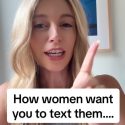 @datingwithgracie Here’s how women want you to text them… #datingtipsformen #dat…